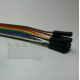10 CABLES PUENTE GPIO CONECTOR DUPONT HEMBRA/HEMBRA