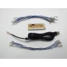 ZERO DELAY INTERFACE USB UN PLAYER 1 CON CABLES DE JOY FASTONS 6,3MM